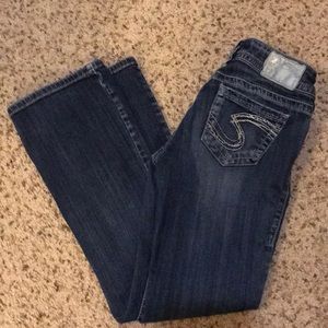 Silver Suki Jeans